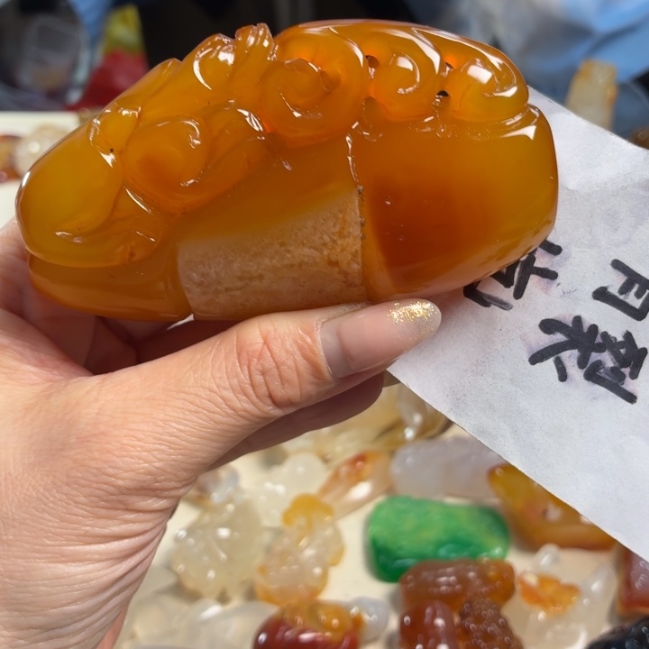 玛瑙/玉髓未镶嵌吊坠(不含链)