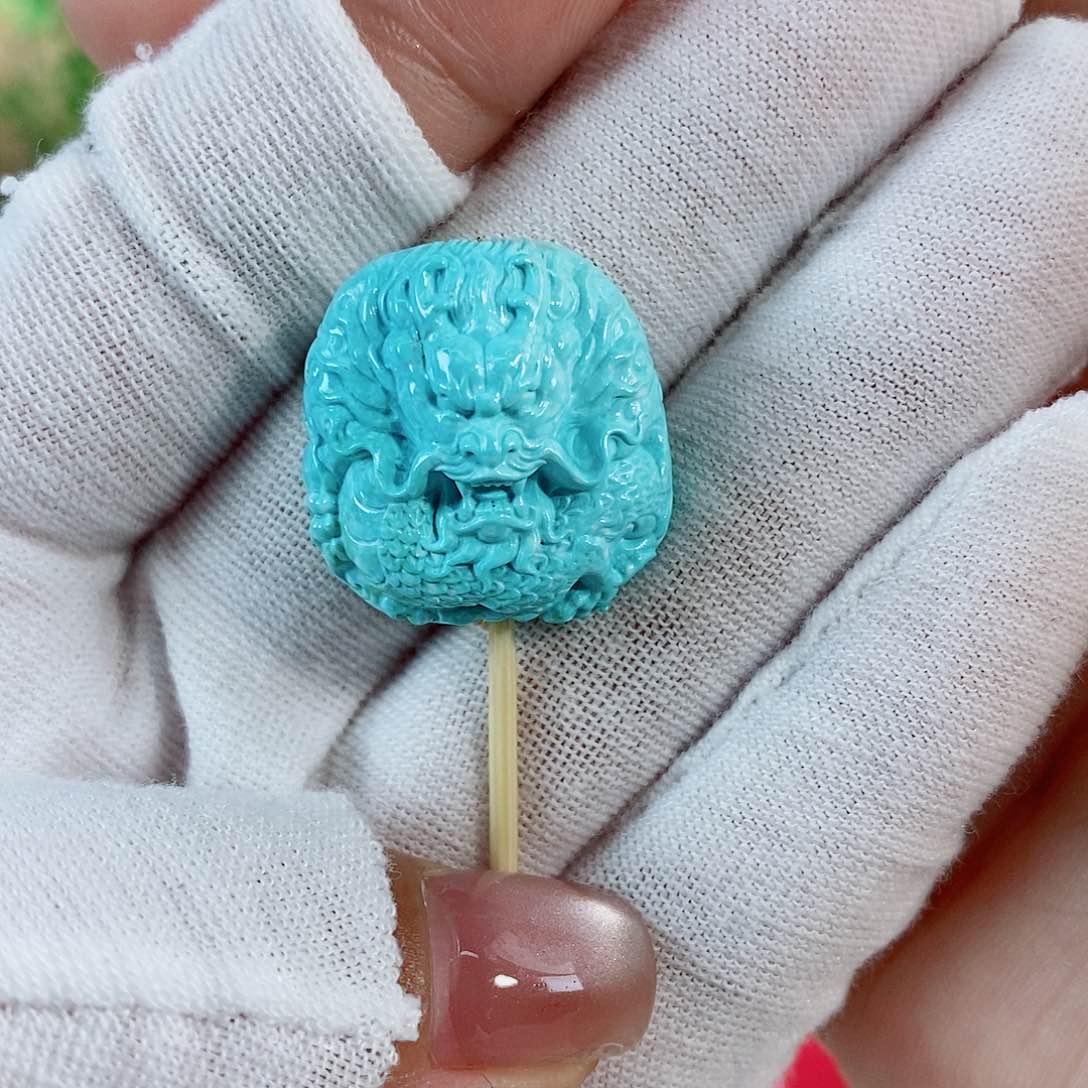 绿松石珠宝奇石未镶嵌