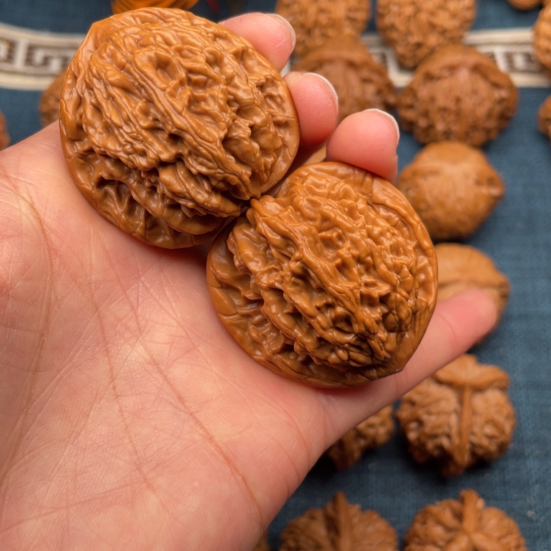 把件文玩核桃41虎头