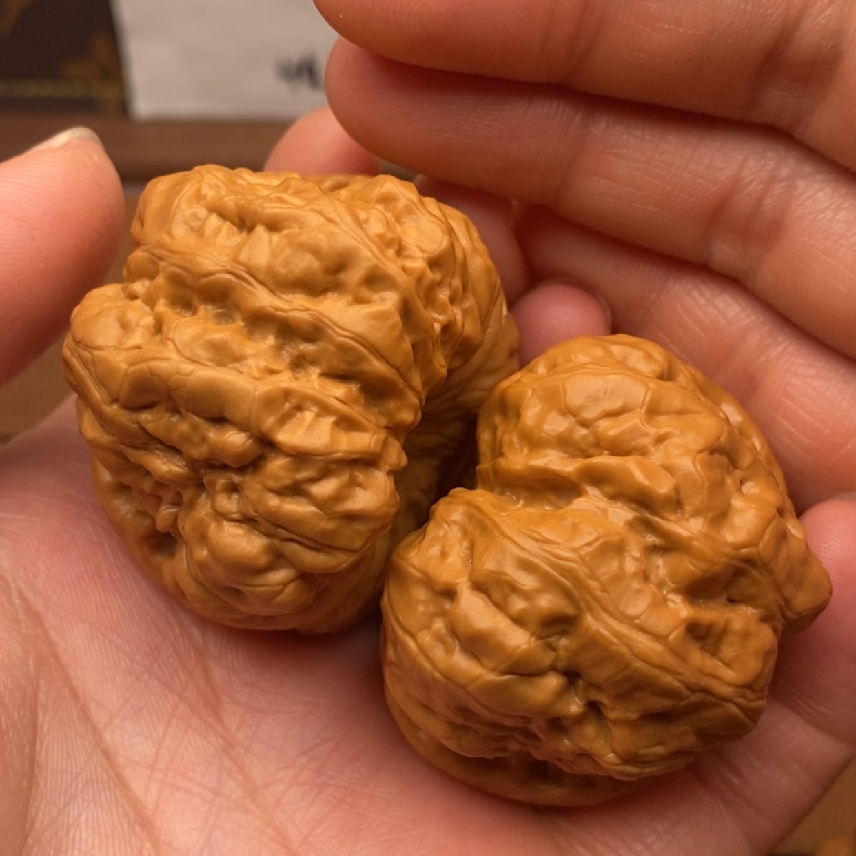 【闪购商品】文玩核桃把件@*哥边43左右