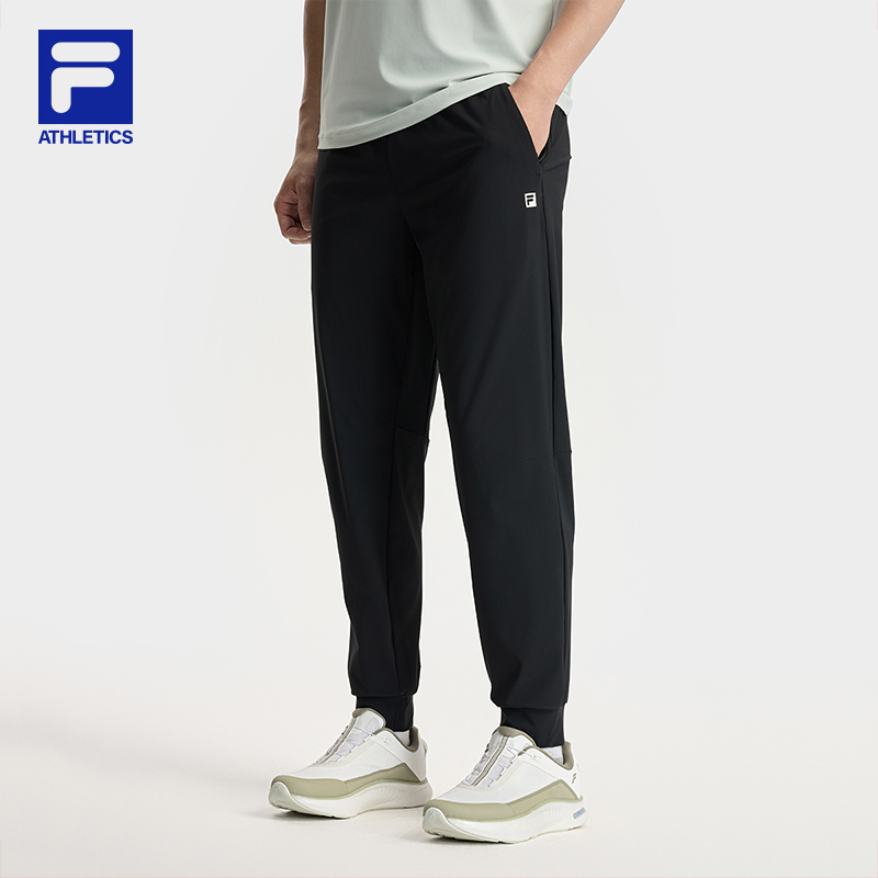 FILA斐乐旗舰男裤春秋款束脚裤运动百搭休闲长裤A11M531607F