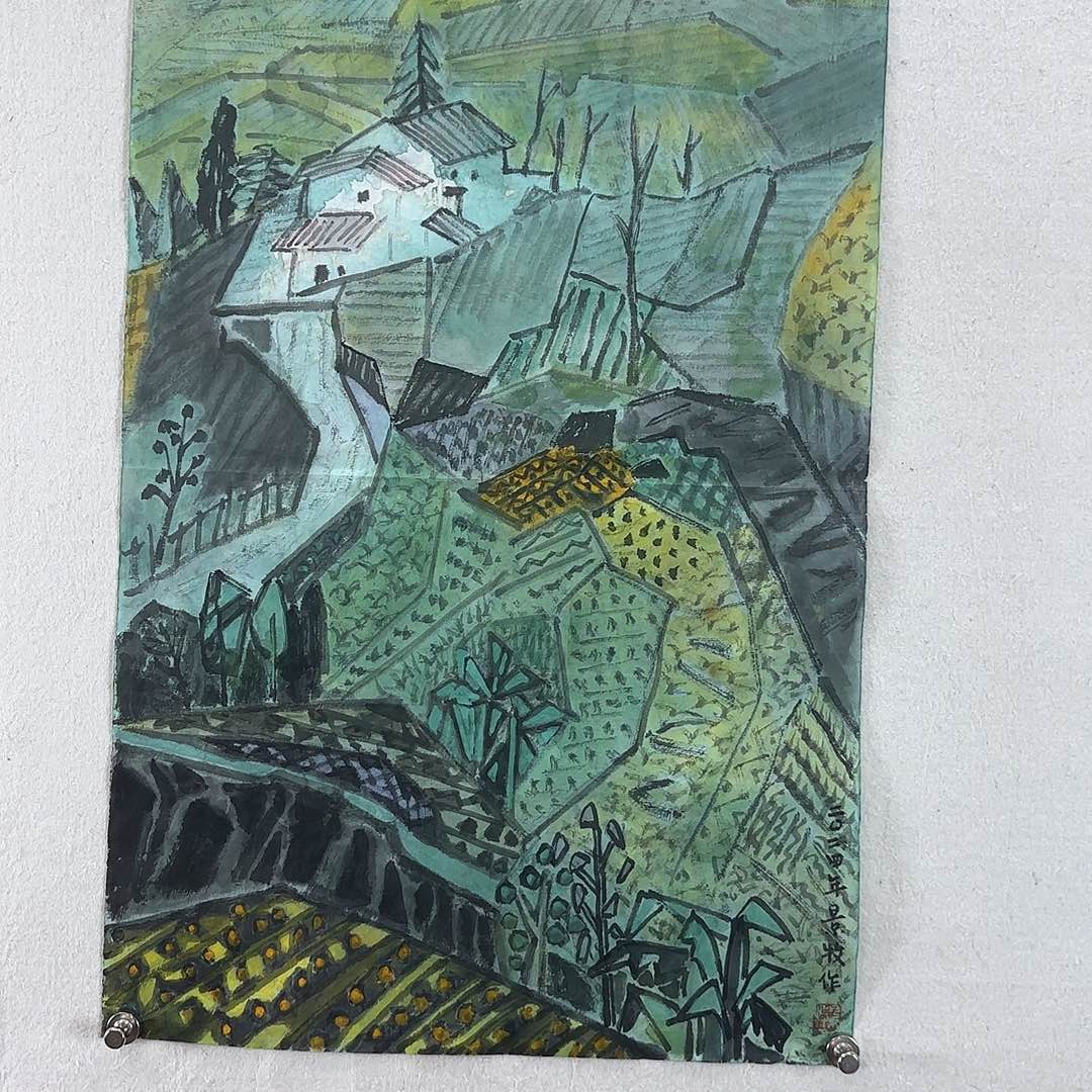 书法陌*花中美协景老师