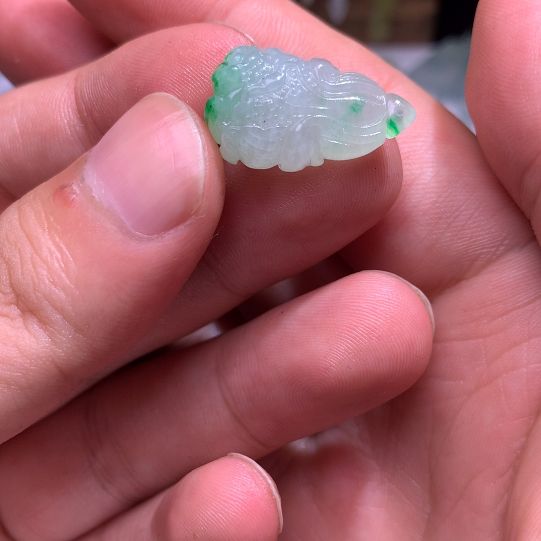 定制翡翠未镶嵌毛货