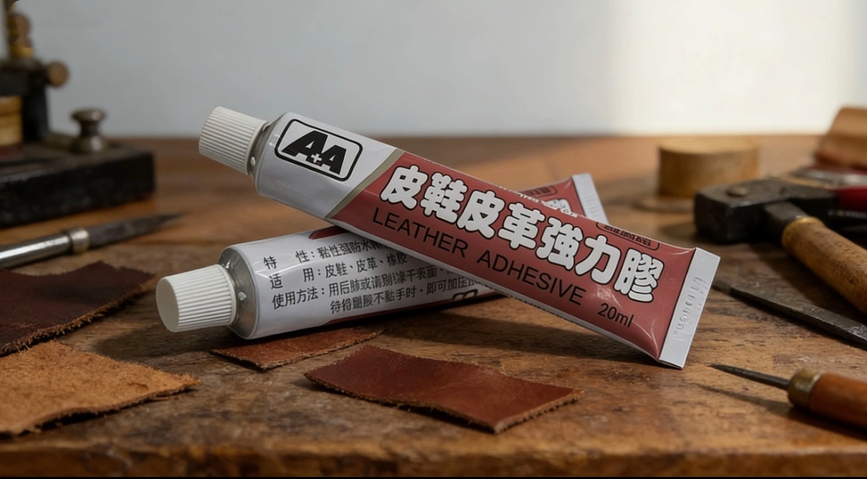 台湾省皮革强力慢胶/粘皮头专用慢胶