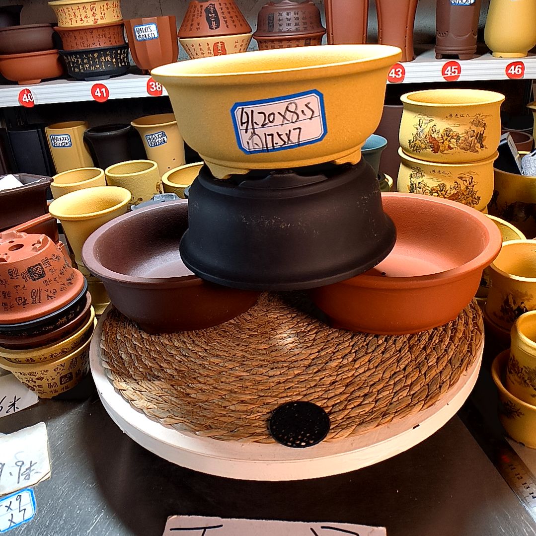 宜兴紫砂紫砂花盆