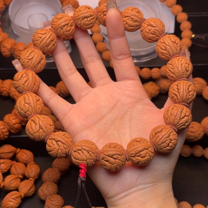 桃核手串薛*20尺寸龙珠手持（14号链接）