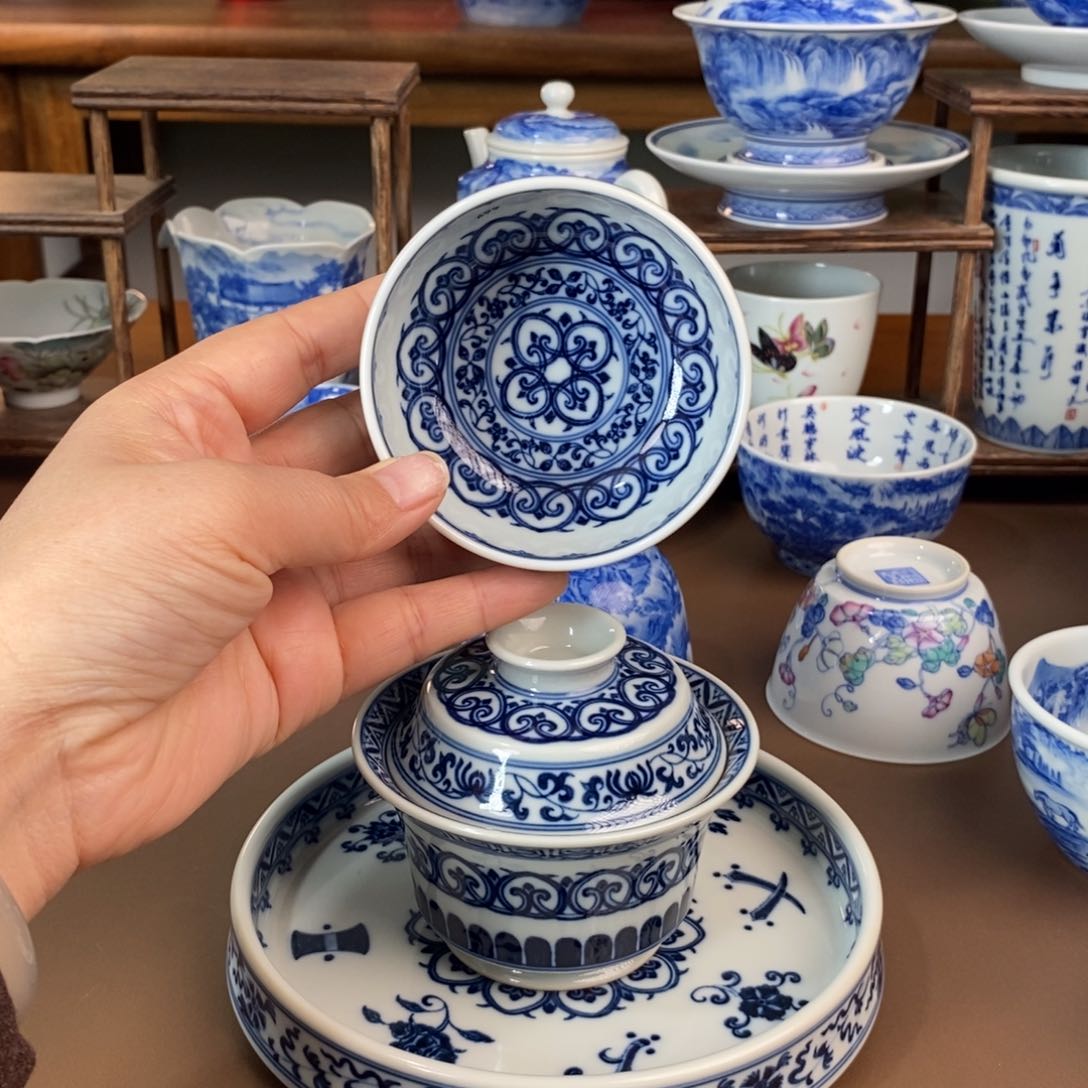 景德镇陶瓷手工手绘