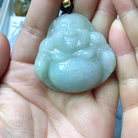 翡翠颈饰未镶嵌天然缅甸翡翠a货