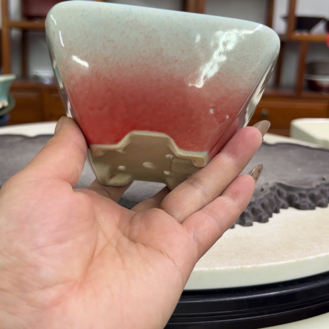 紫砂花盆瑕疵5-11。。。