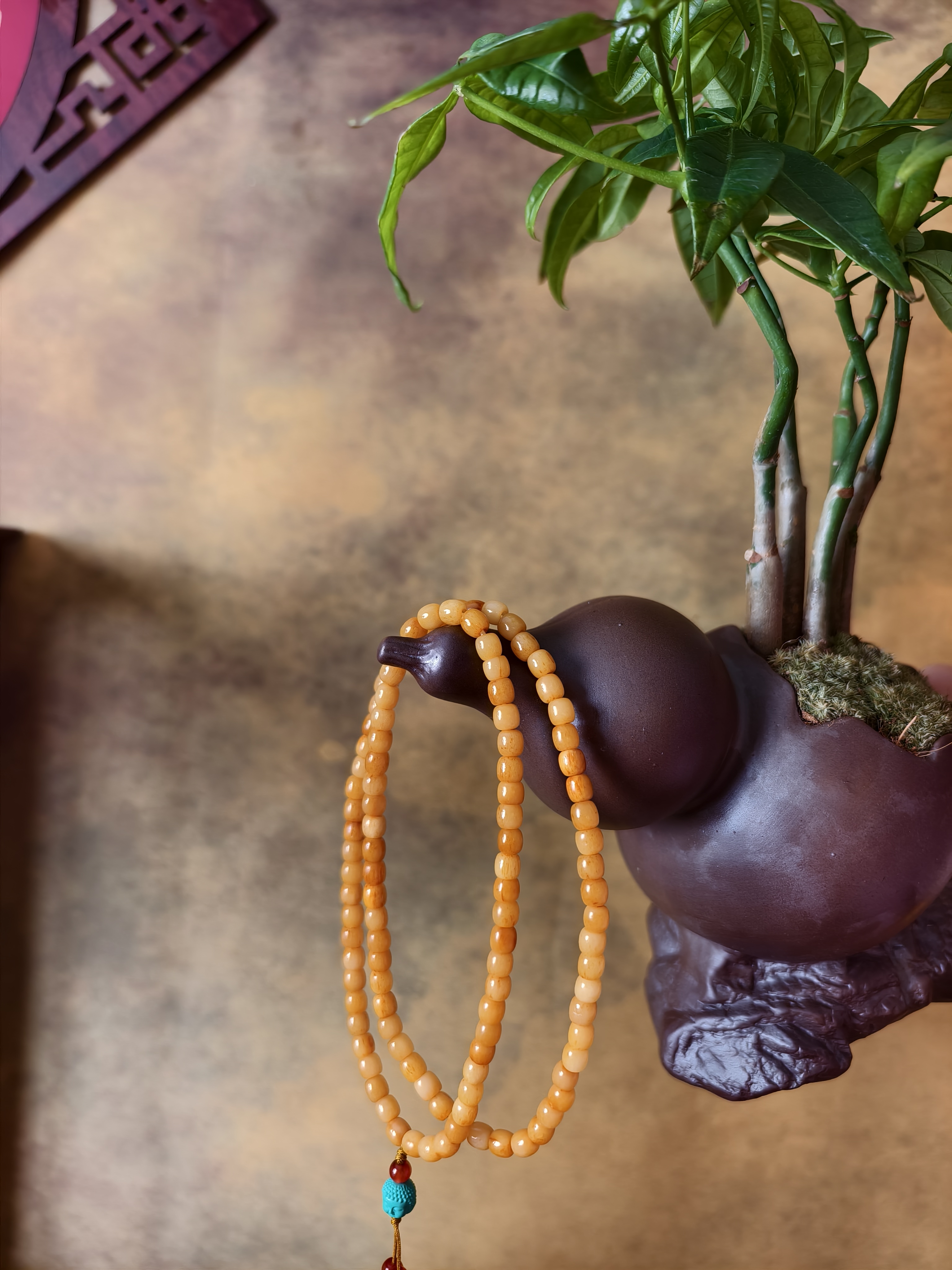 非金属木质手链 精致设计极简名族风手串