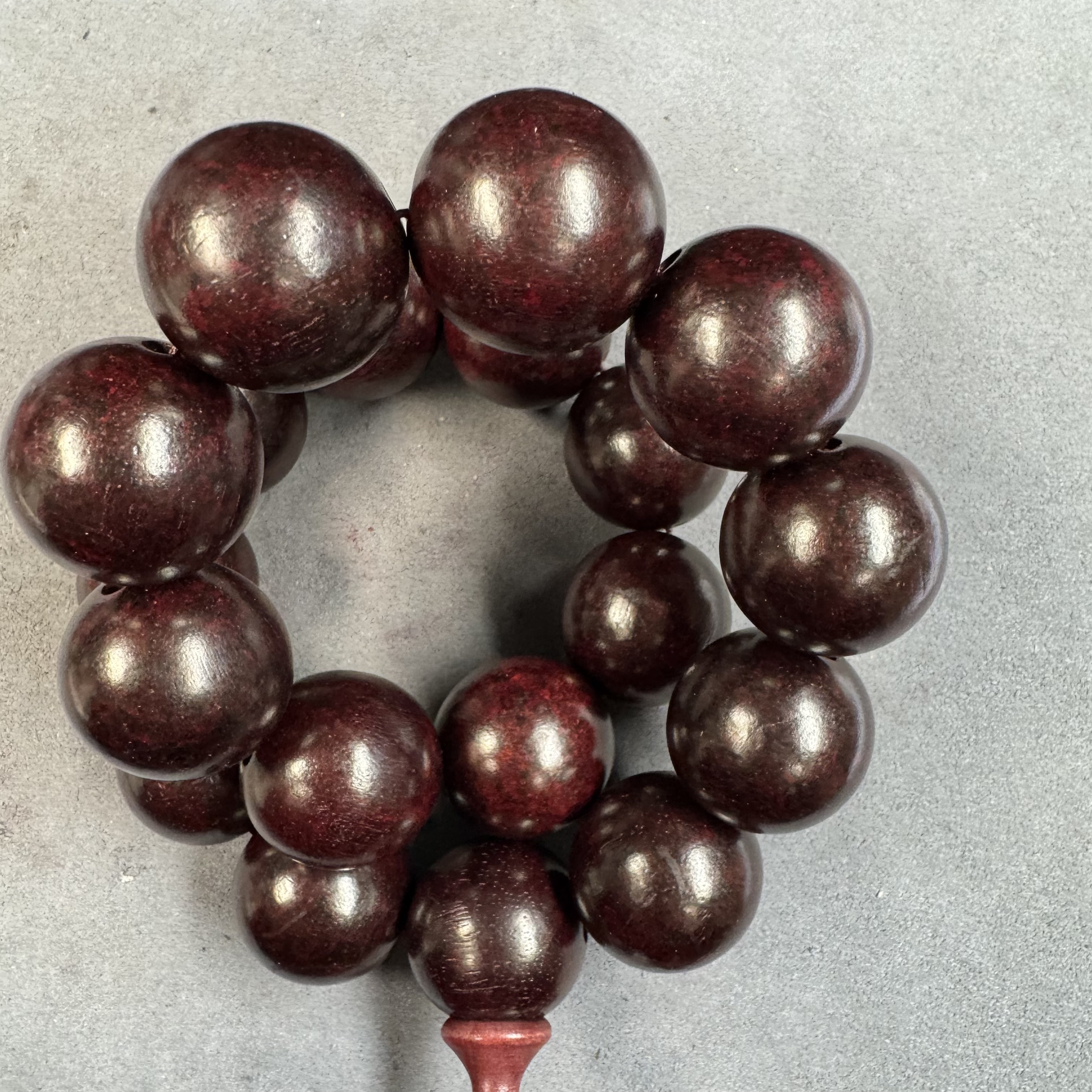 B447沉木圆珠手持