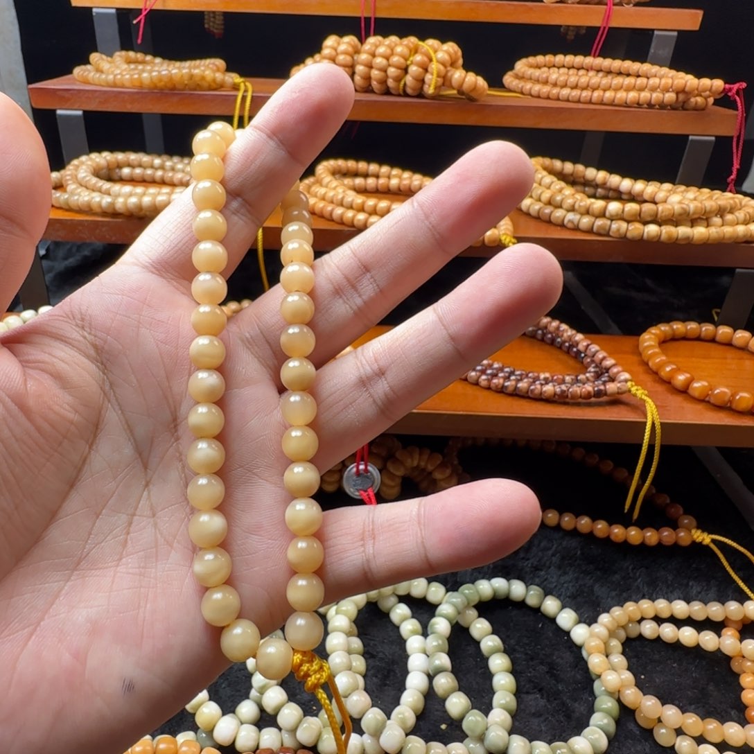 吊坠龙脊菩提玉华圆珠手持卡8