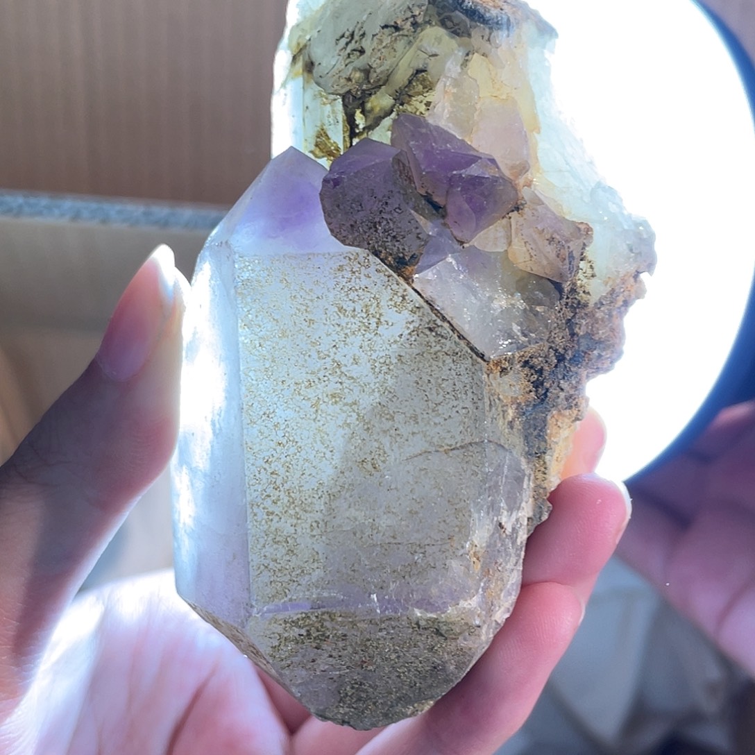 手串水晶未镶嵌紫骸骨 7号