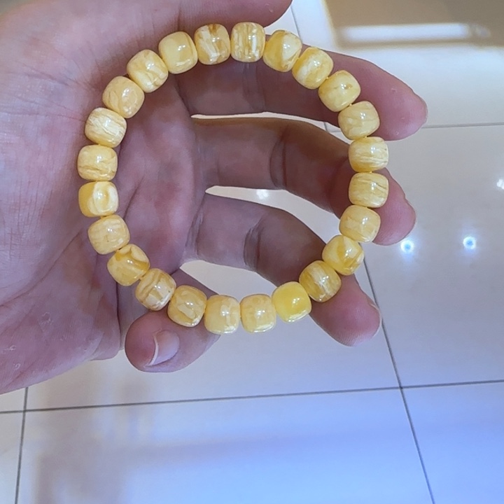 手链琥珀未镶嵌蜜蜡