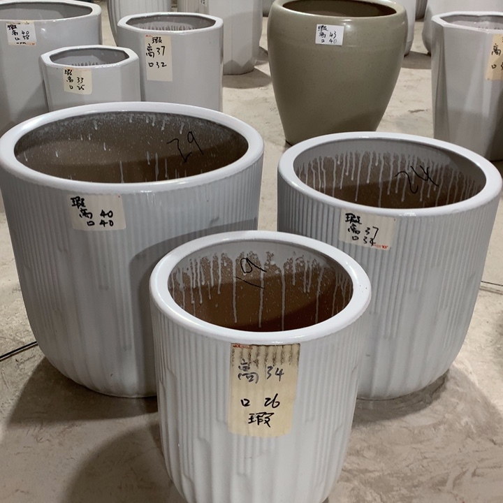 【闪购商品】红陶高温陶瓷花盆默认瑕疵