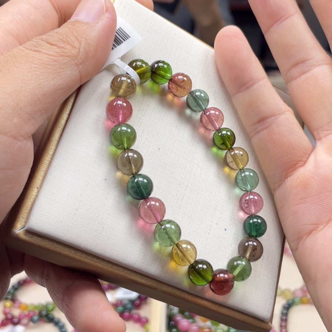 手串未镶嵌碧玺8.5mmmmmmmmmmmm