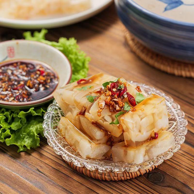 纯手工无胶传统皮冻新鲜健康解馋熟食凉拌菜真空开袋即食300g