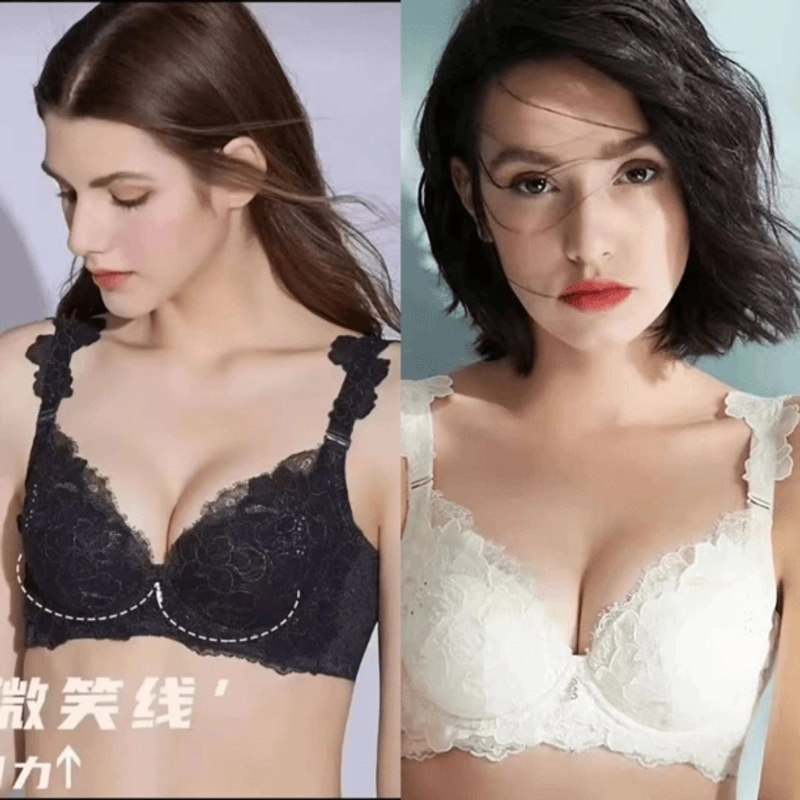 【送配裤】5086A/B杯夏娃之秀木瓜杯调整性感文胸蕾丝内衣收副乳