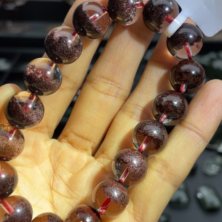 小***m手链未镶嵌水晶红幽灵12