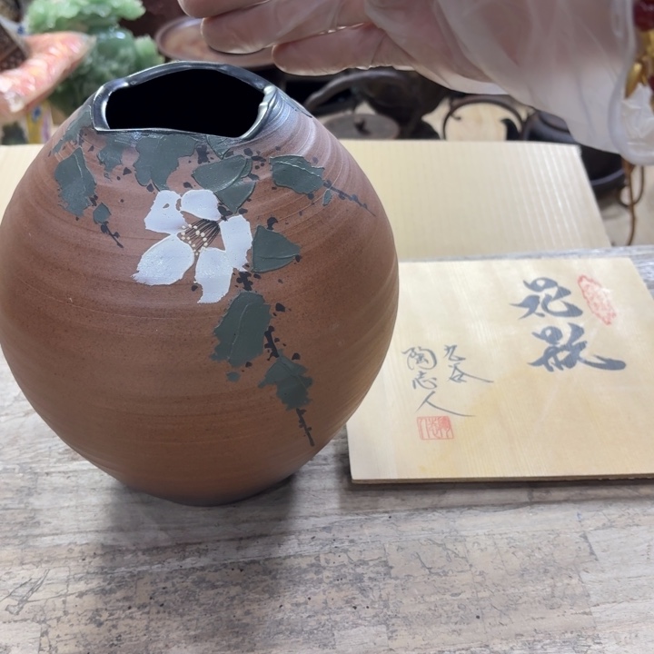 陶瓷古美术置物摆件