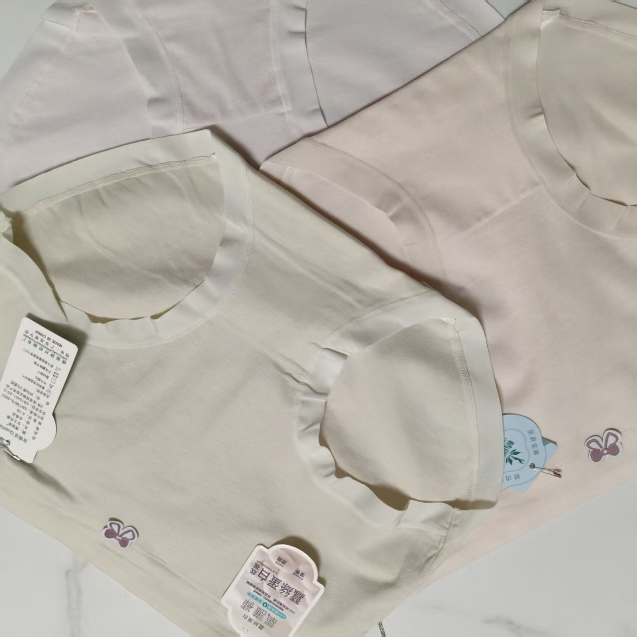 情丽娇氧护裤女士中高腰舒适内裤（3条装，均码，颜色随机）三角裤