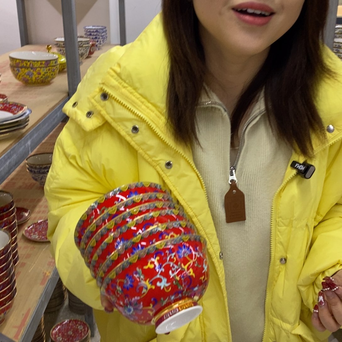 陶瓷6个4.5英寸直径12厘米