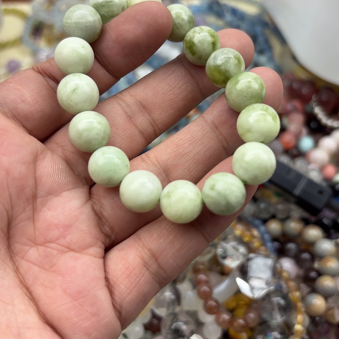 水晶手链银S925镶嵌