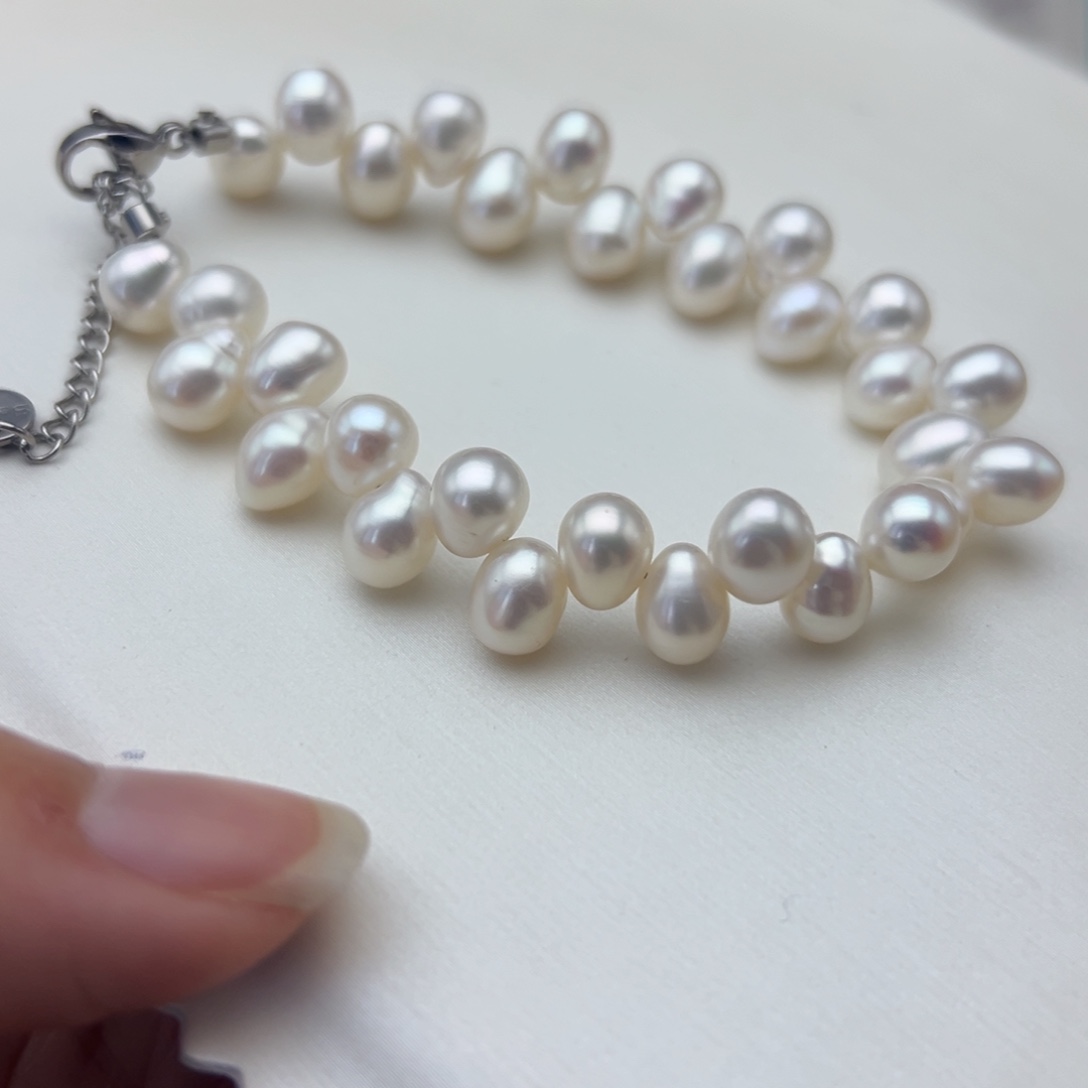 淡水珍珠珍珠钛钢