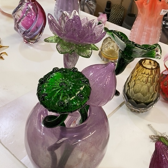 琉璃夜光花高45厘米4只