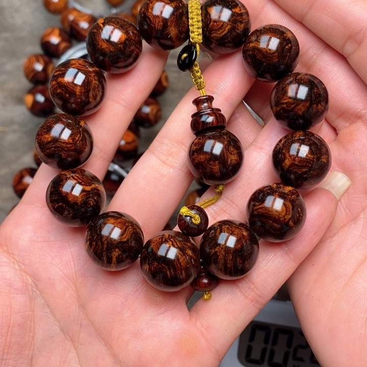 黄花梨/降香黄檀f***x紫油梨成品加工手串