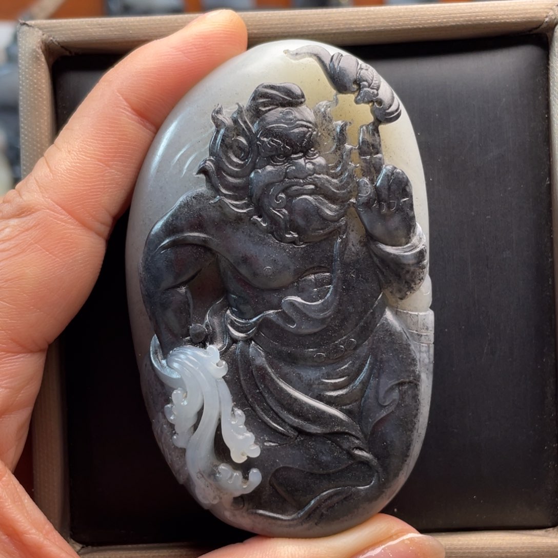 和田玉把件未镶嵌