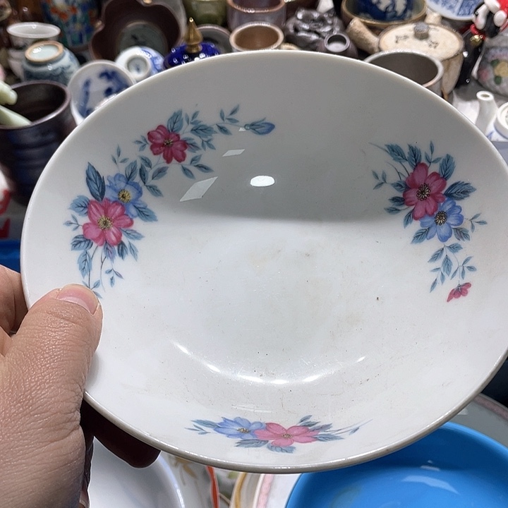 瓷片在一起的时候就是不知道怎么