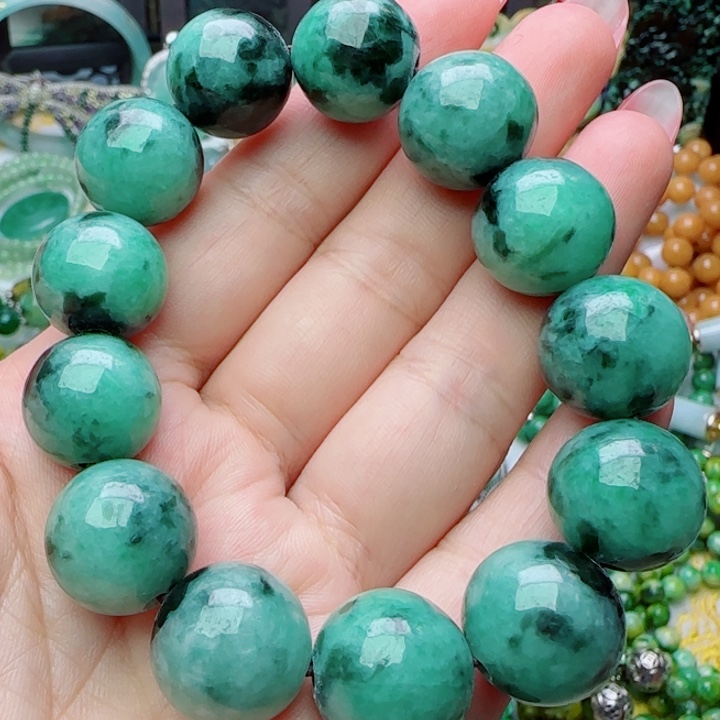 颈饰未镶嵌翡翠天然A货35