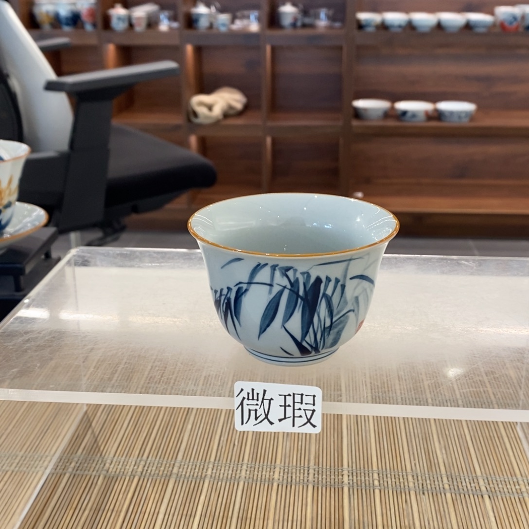 釉下彩手工绘制手工绘制