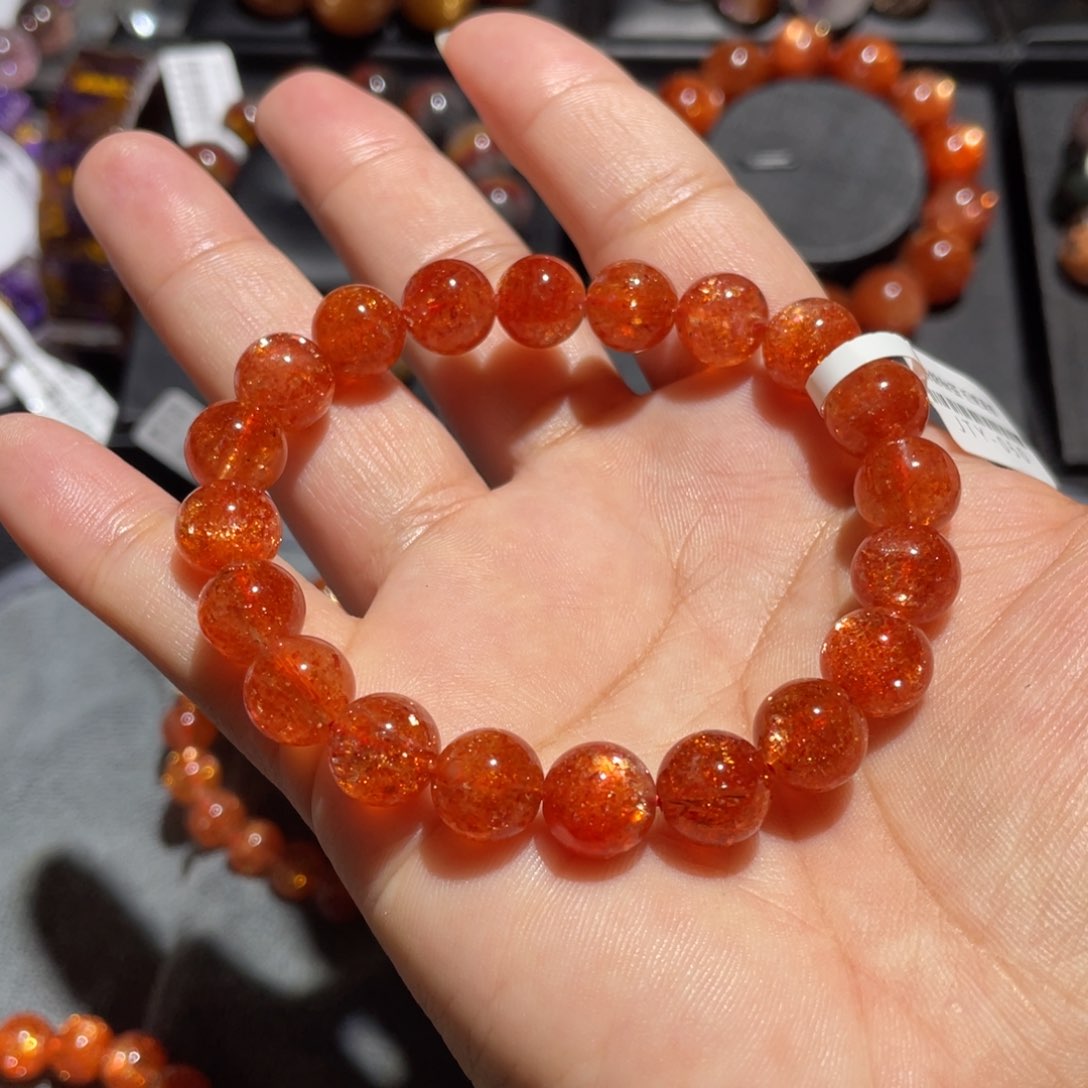 手链未镶嵌日光石金太阳8.5mm左右