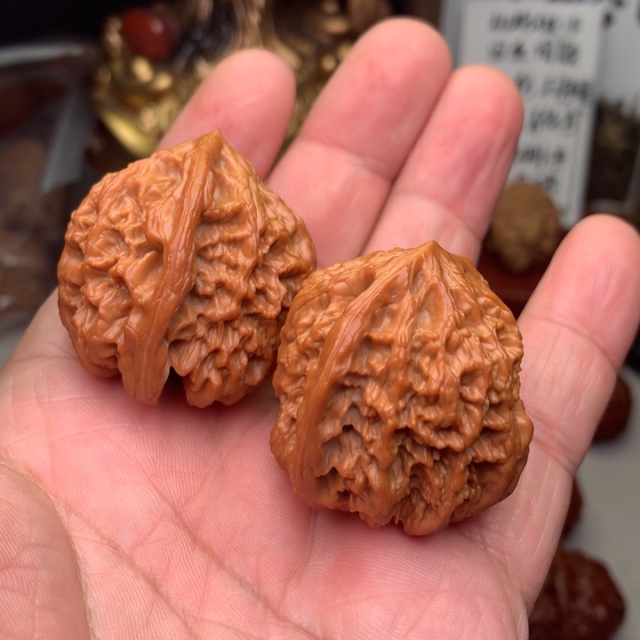 文玩核桃把件窝底儿