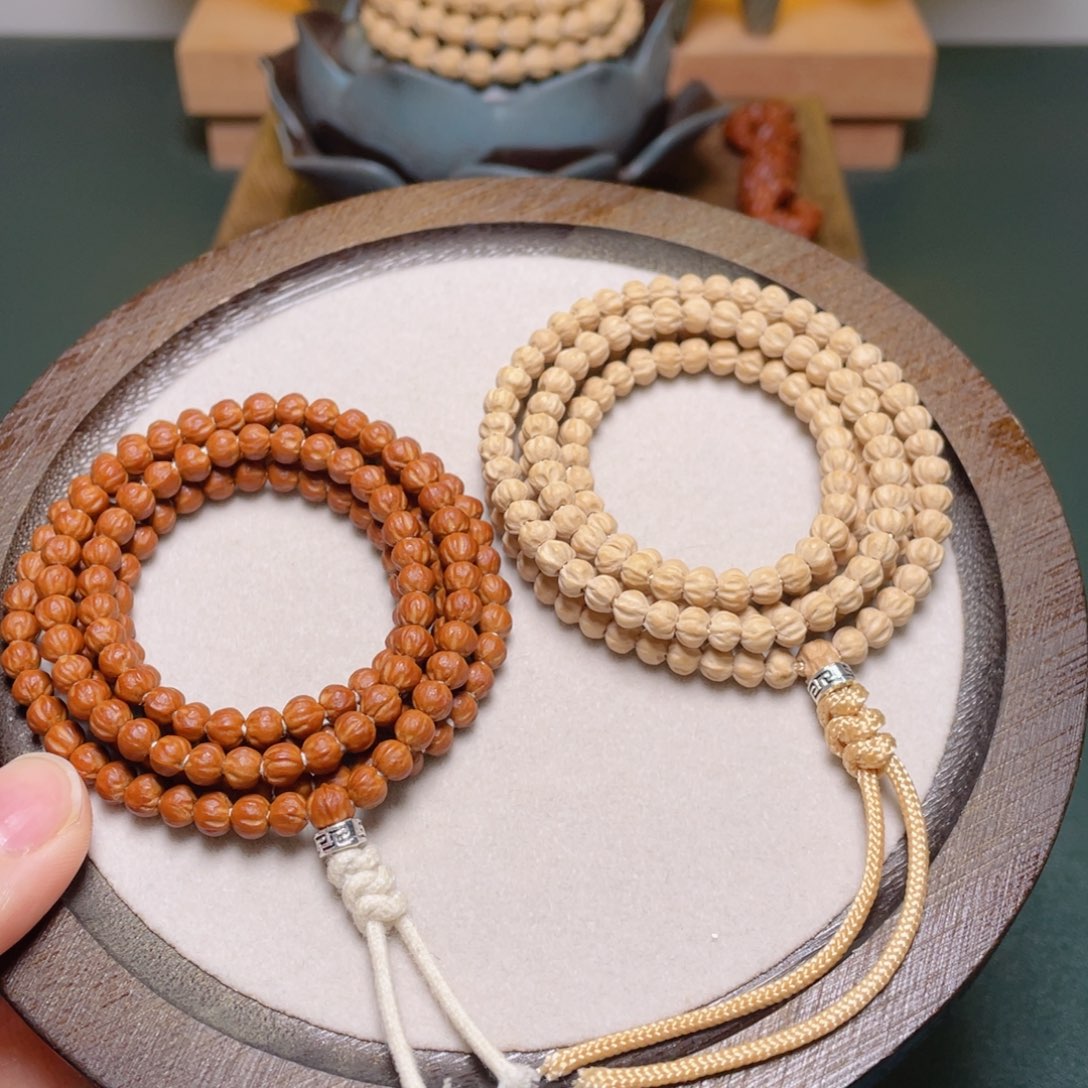 柏香籽/百香籽吊坠莲花金豆