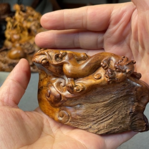 【闪购商品】黄花梨/降香黄檀把件………………..