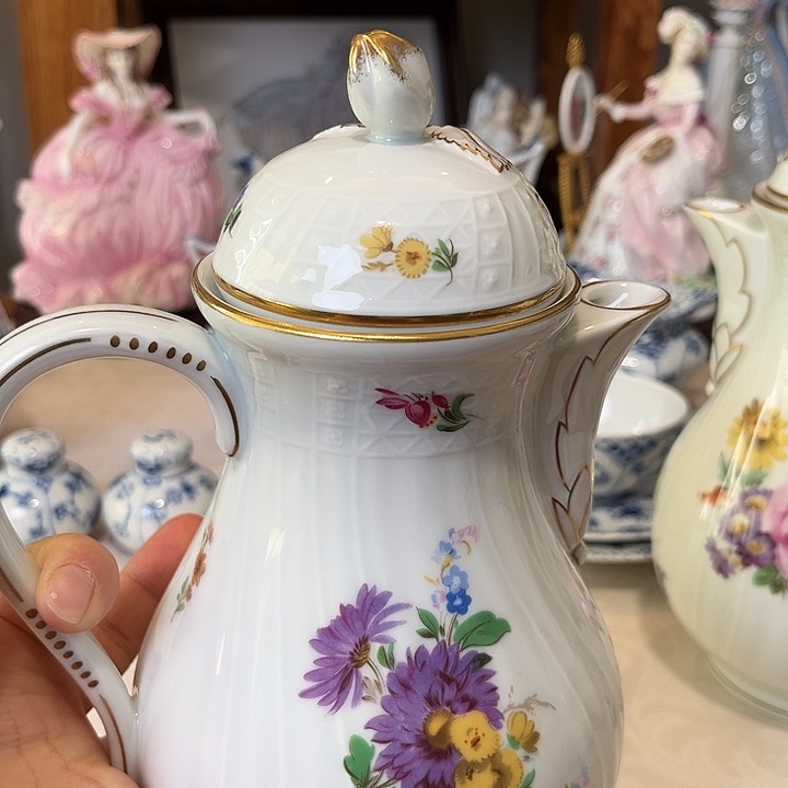 杯欧洲中古瓷器摆件