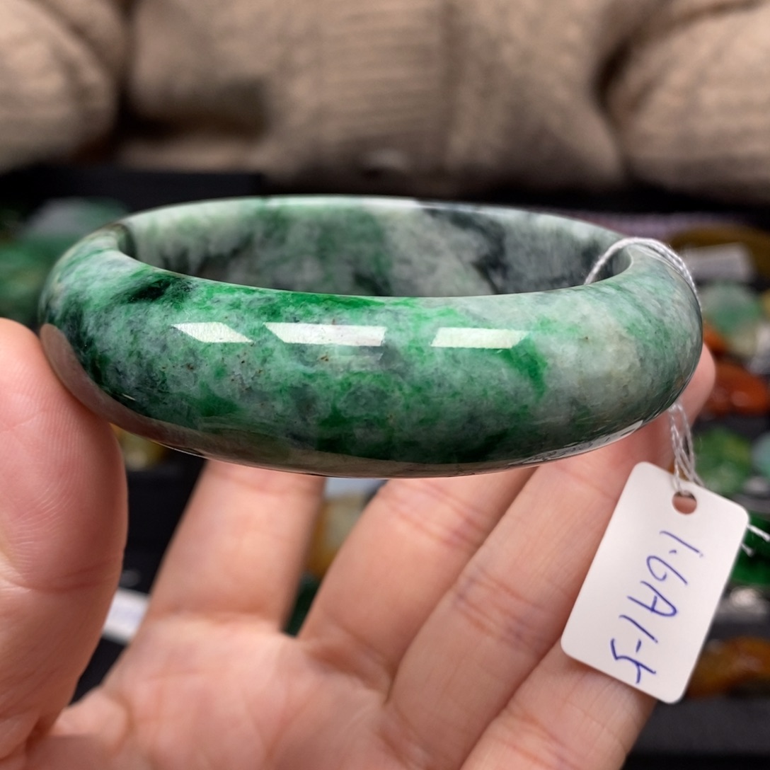 翡翠颈饰未镶嵌59.5圈口5号