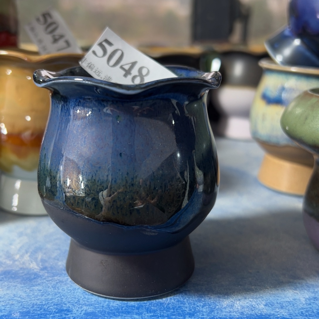 红陶景德镇手工花盆