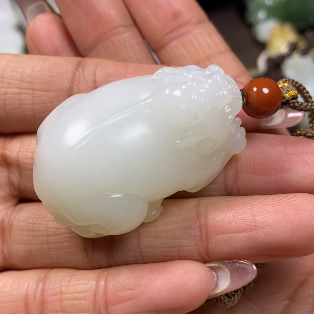 和田玉挂件未镶嵌