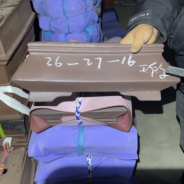 紫砂花盆紫砂等传统