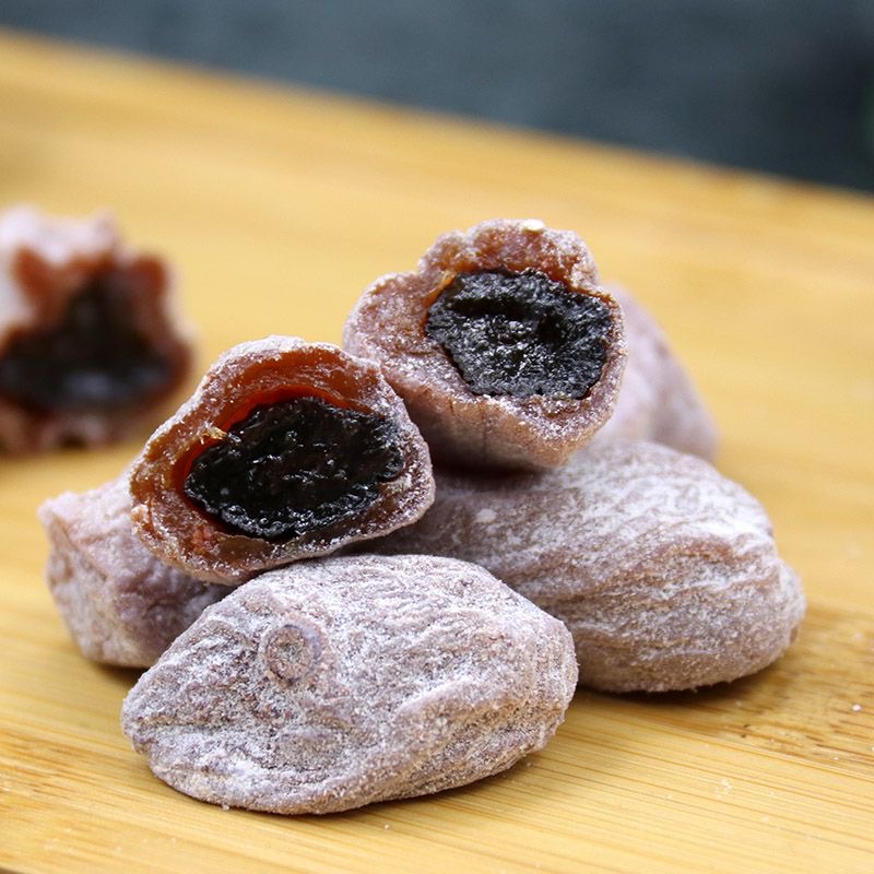 陈皮葡萄梅子青梅爆葡萄爆浆夹心