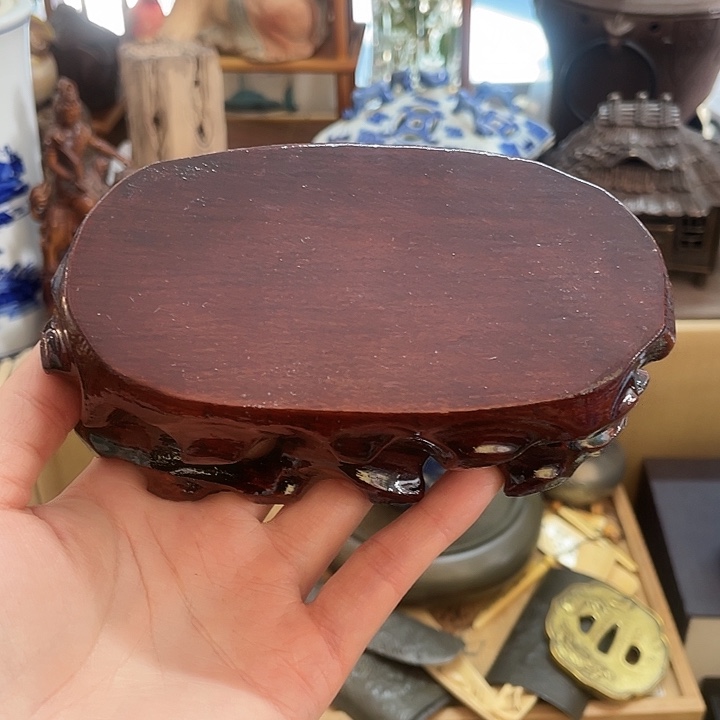 木中古工艺品摆件