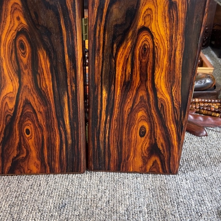 贡木青*红酸枝微奥黄檀手是盒