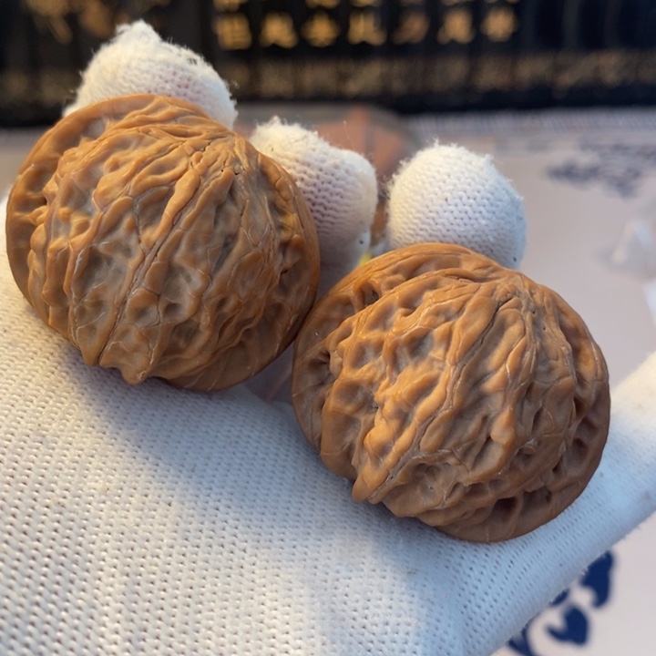 吊坠文玩核桃40.5正磨盘