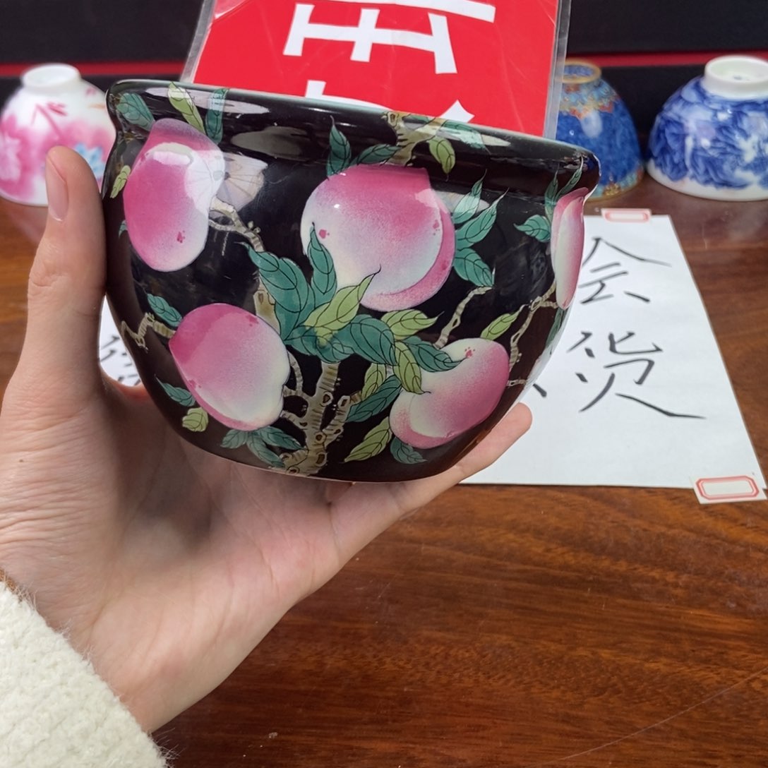 杯景德镇手绘陶瓷艺术