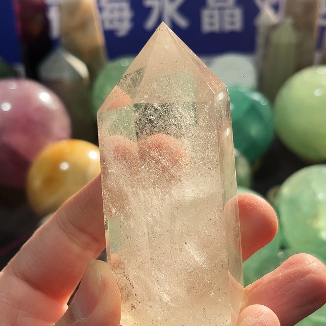 水晶天然水晶微瑕未镶嵌