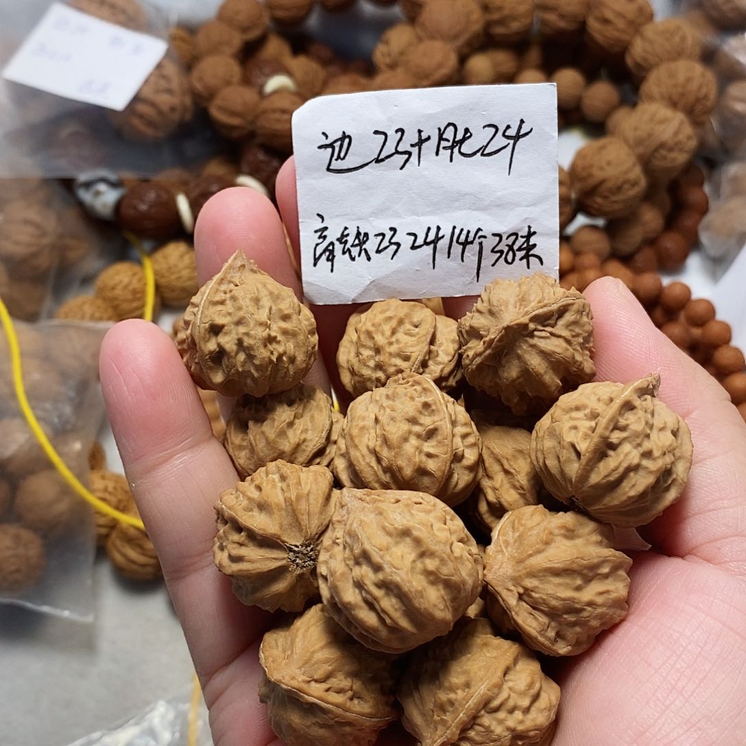 核桃手串/手链八棱官帽手训